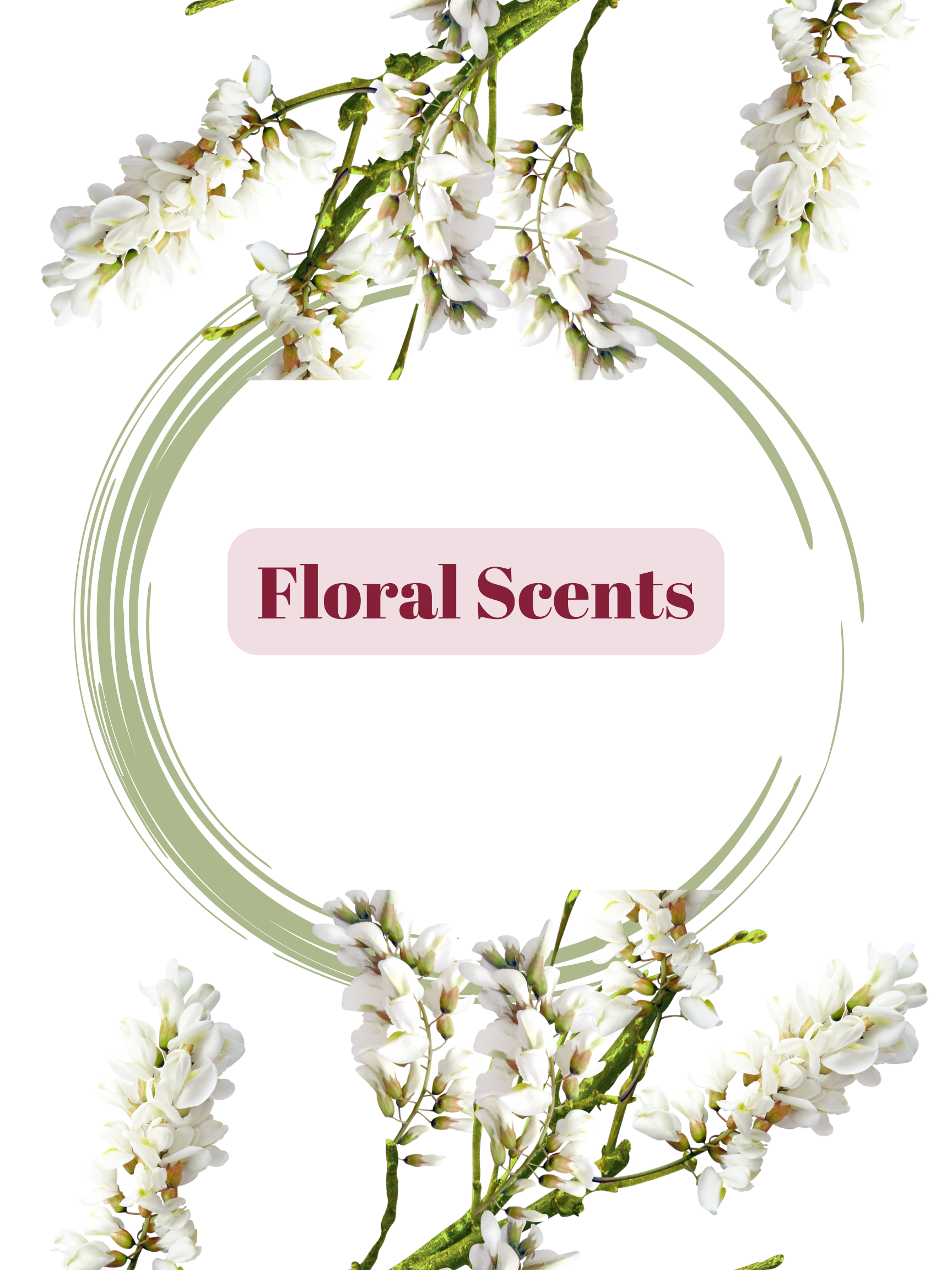 incense sticks (floral fragrances)