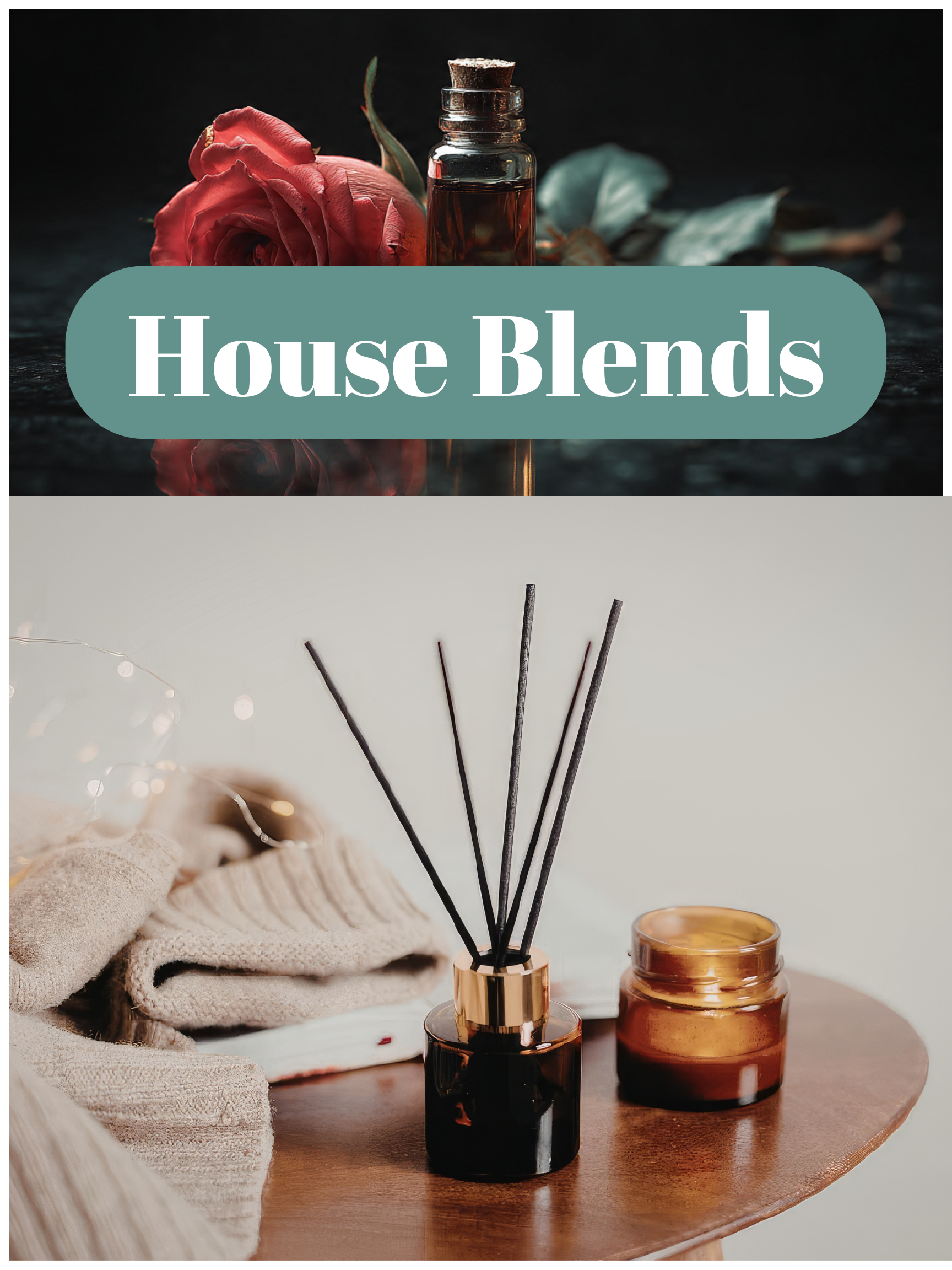 incense sticks (house blends)